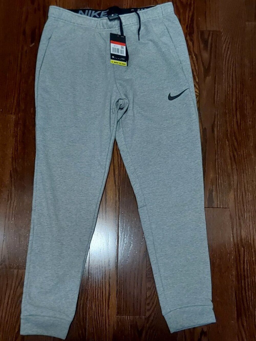 MEN'S Nike Dry Joggers Grey Large New